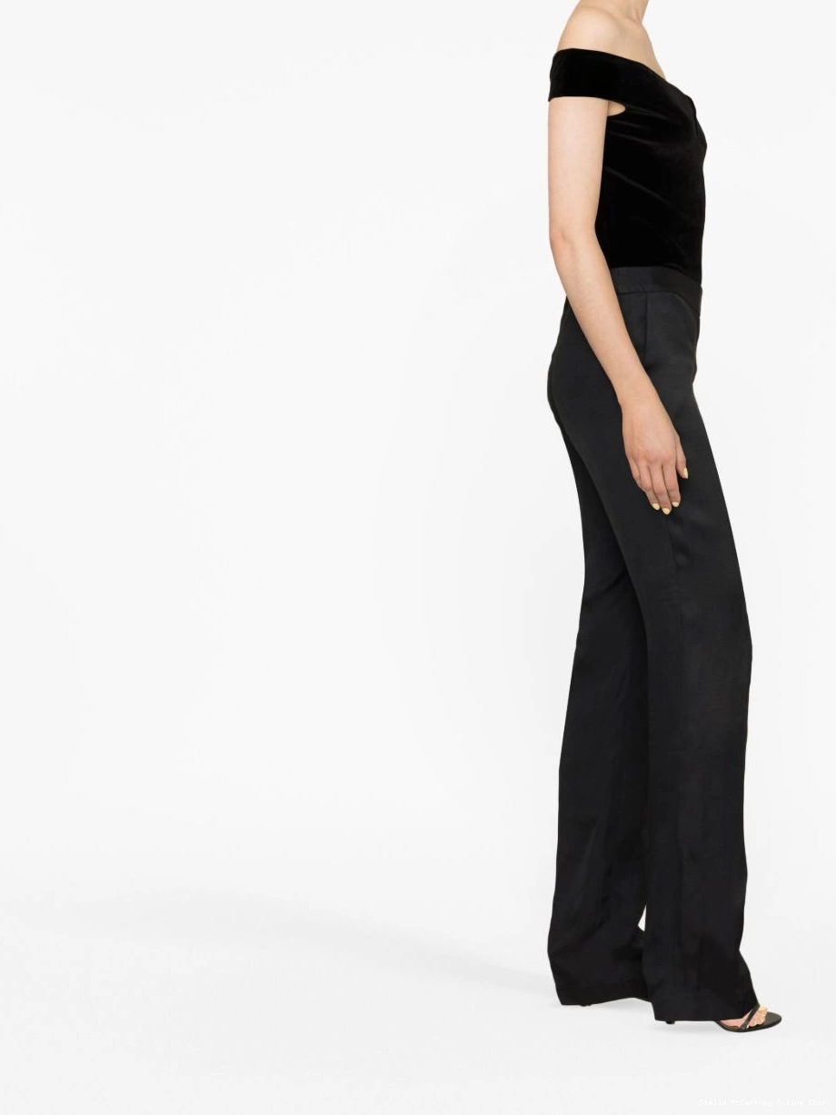 Affordable Women straight-leg Stella low-rise McCartney trousers 0406